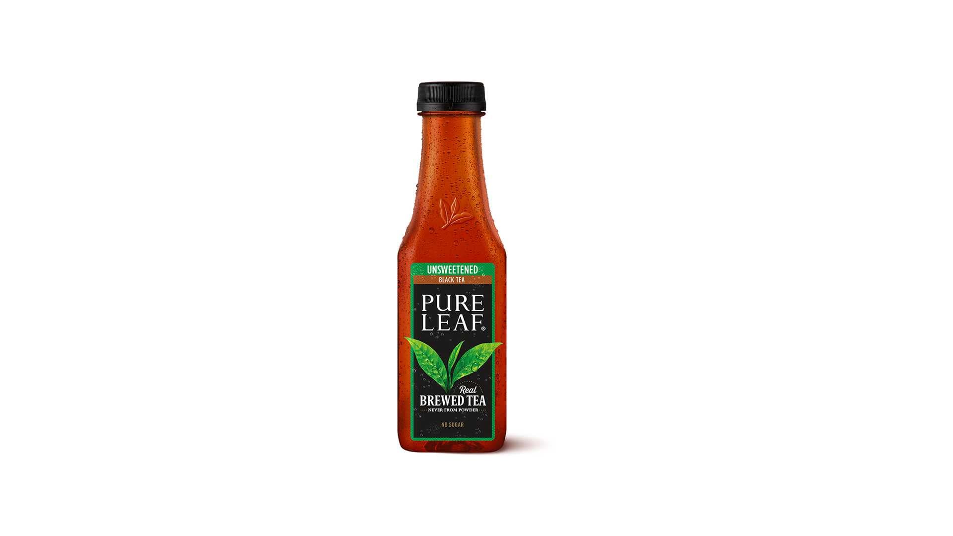 16.9 oz bottle of Pure leaf Unweetened Iced Tea