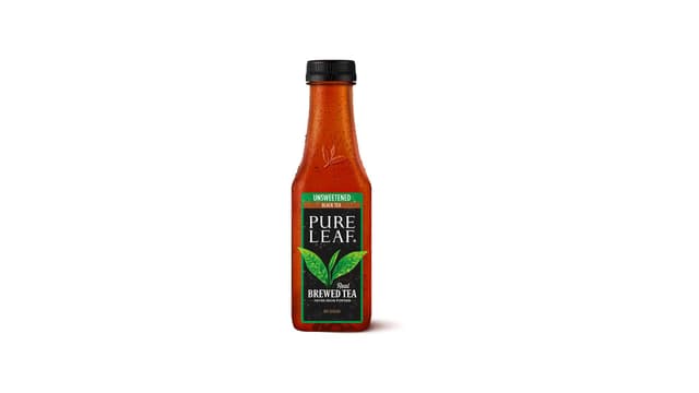16.9 oz bottle of Pure leaf Unweetened Iced Tea
