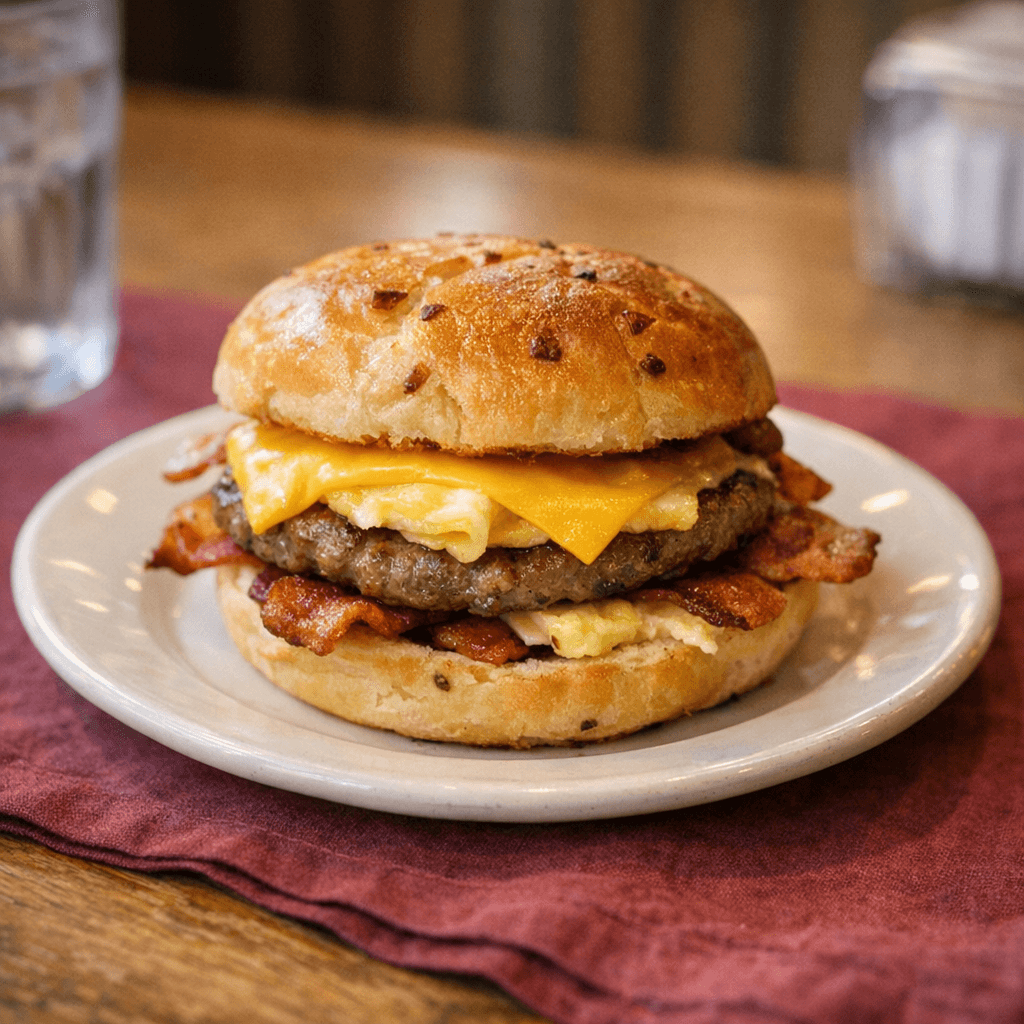 Country Skillet Breakfast Sandwich
