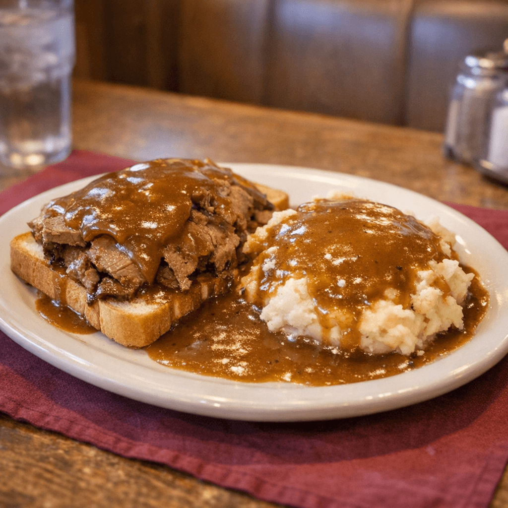 Hot Open Roast Beef