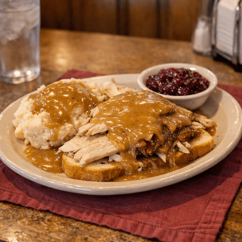 Hot Open Roast Turkey