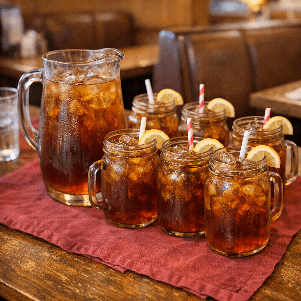 Iced Sweet Homemade Tea