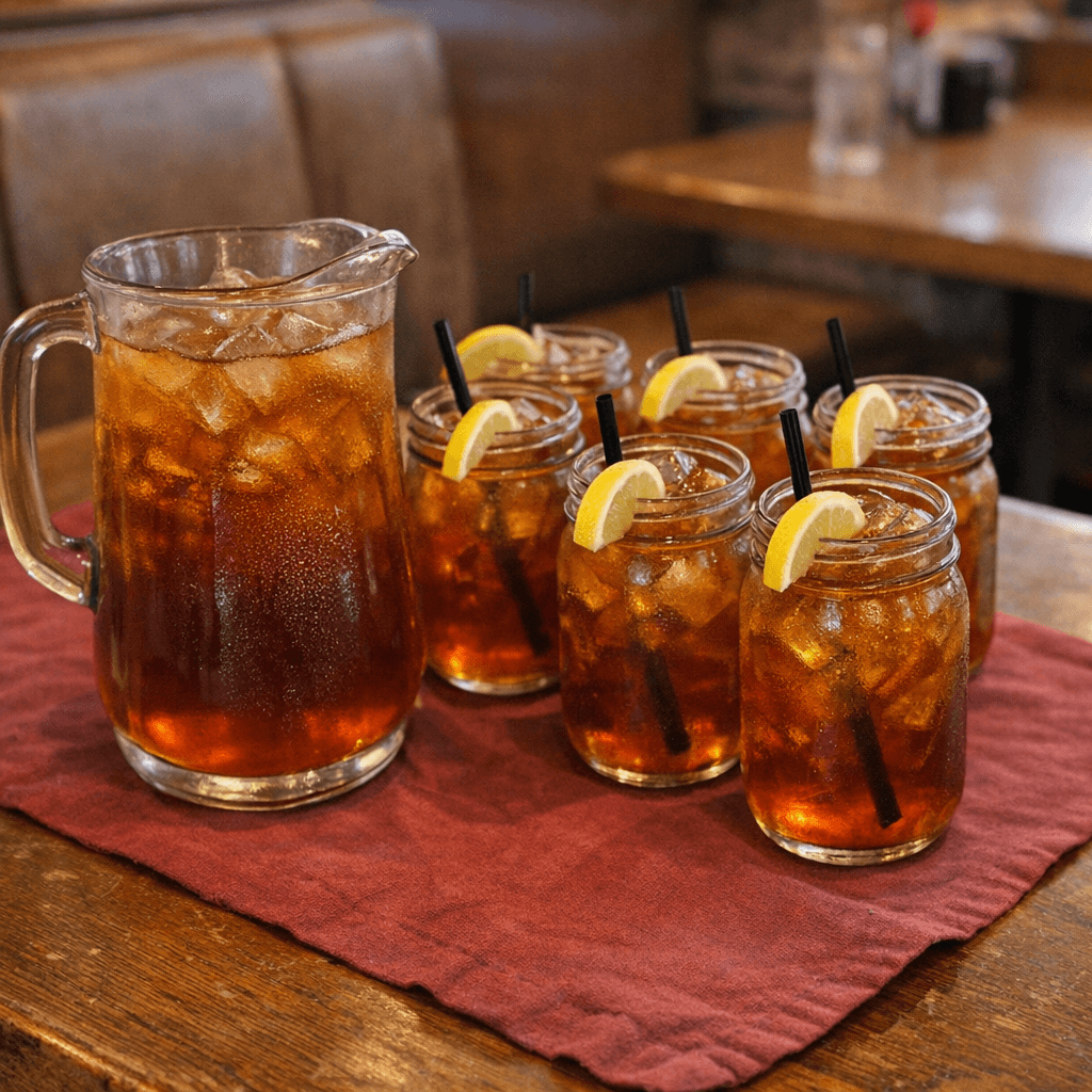 Iced Unsweet Homemade Tea