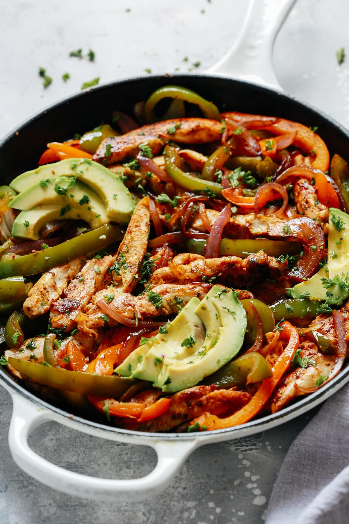The Chicken Fajita Skillet