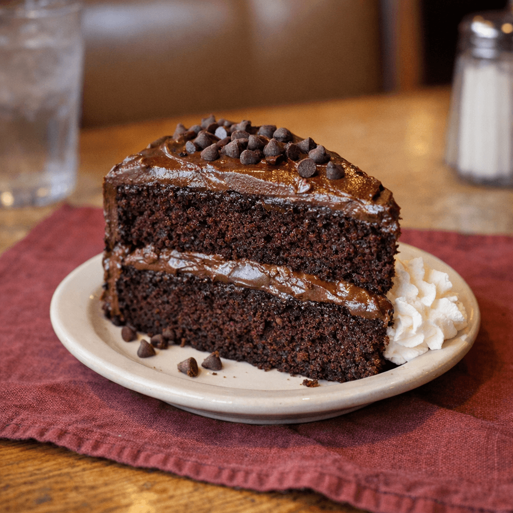 Two Layer Ultimate Chocolate Cake